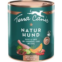 Ekonompack: Terra Canis Naturhund 12 x 800 g - Kalkon & anka med broccoli, melon