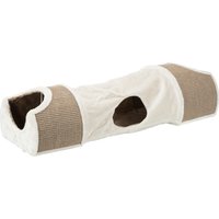 Trixie Tunnel griffoir avec 2 cavités 110x30x38cm pour chats