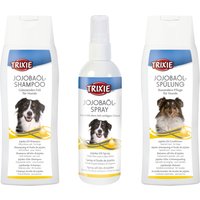 Lot économique : Trixie Huile de jojoba Produits de soin Shampooing, après-shampooing & Spray chien