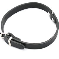 Heim nitat halsband Soft, svart - Storlek 50: 36 - 44 cm halsomkrets, 20 mm bred