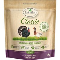 Lukullus Classic Kalkoen & Eend - Voordeelpakket: 5 x 1 kg Nieuw Receptuur