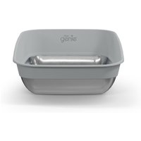 LitterLocker by Litter Genie® Platinum kattenbak roestvrij staal / grijs kat