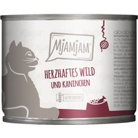 MjAMjAM 6 x 200 g - Rejält vilt & kanin på fruktiga blåbär