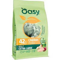 Oasy Adult Extra Large med kyckling - Ekonomipack: 2 x 10 kg