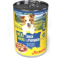 6x400g Josera Meatlovers Menu Canard et potiron pâtée pour chien