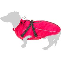 Cappotto per cani TIAKI con pettorina Arkon, rosa - ca. 40 cm di lunghezza del dorso