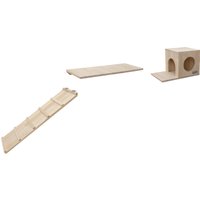 Kerbl Pet Sidewalk 3 pièces Parcours mural pour petits animaux