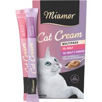 Miamor Cat Snack Malt Cream & Malt Cheese Multibox - 24 x 15 g