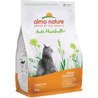 2kg Anti Hairball poulet/riz Almo Nature Holistic - Croquettes pour Chat