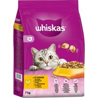 7kg poulet Whiskas 1+ - Croquettes pour Chat