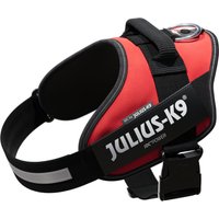 Peitoral JULIUS-K9 IDC® Power vermelho para cães - Tamanho L: contorno peito 63 cm-85 cm