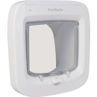 Chatière PetSafe blanche, avec puce électronique pour chat