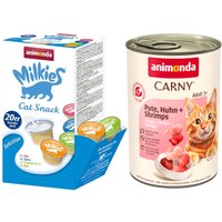 animonda Carny Adult 6 x 400 g Kalkon, kyckling & räkor