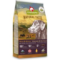 Multipack risparmio! 2 x 10 kg / 12 kg GranataPet Crocchette per cane - 2 x 12 kg Natural Taste Selvaggina e Bufalo