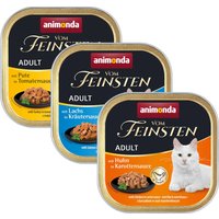 32x100g barquettes NoGrain en sauce Animonda Vom Feinsten - Pâtée pour chat