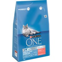 3kg Chat Stérilisé saumon PURINA ONE - Croquettes pour chat