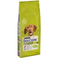 14kg Adult agneau Dog Chow - Croquettes pour Chien