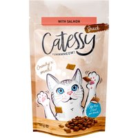 65g Catessy Friandises fourrées saumon, vitamines et omegas 3 - Friandises pour chat