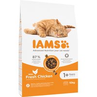 10kg Adult IAMS for Vitality poulet pour chat