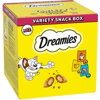Dreamies Mixbox (kyckling, ost, lax) - 12 x 60 g