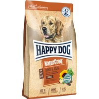 15kg Happy Dog NaturCroq bœuf, riz - Croquettes pour chien