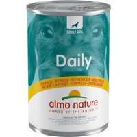 12x400g Almo Nature Daily Dog poulet - Pâtée pour chien