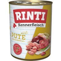 RINTI 6 x 800 g pour chien - dinde