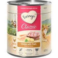Feringa Classic Meat Menu 6 x 800 g - Öring & fjäderfä med potatis