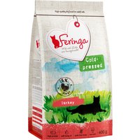 400g Feringa Adult Croquettes pressées à froid dinde - Croquettes pour chat