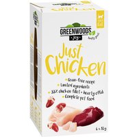 Ekonomipack: Greenwoods Joy 24 x 85 g - Kycklingfilé