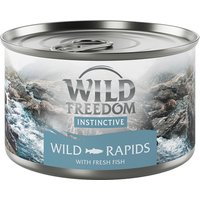 Wild Freedom Instinctive 6 x 140 g pour chat - Wild Rapids - saumon