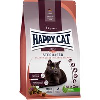 10kg Sterilised Adult saumon de l'Atlantique Happy Cat - Croquettes pour chat