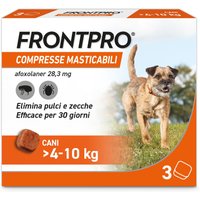 Frontline FRONTPRO compresse masticabili per cani 4-10 kg - 3 compresse (28 mg)