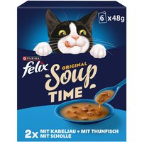18 + 6 på köpet! 24 x 48 g Latz Soup - Fish Selection