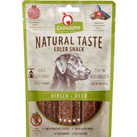GranataPet Natural Taste Edler Snack - Hjort 90 g