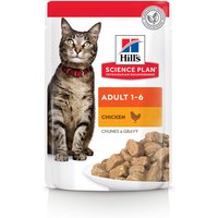 12x85g Adult poulet Hill's Science Plan - Pâtée pour chat