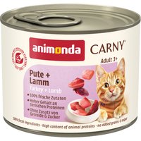 6x200g Adult Kalkoen & Lam Animonda Carny Kattenvoer