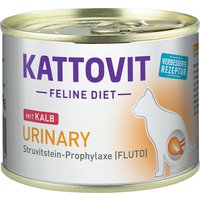 6x185g Kattovit Urinary , veau - Pâtée pour chat