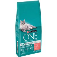 9.75kg Adulte saumon, céréales complètes ONE PURINA Croquettes pour chat