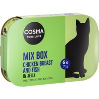 Cosma Original en gelatina 24 x 170 g - Pack Ahorro - Pack mixto: 4 variedades