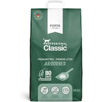 14kg Litière Professional Classic avec absorbeur d'odeurs - pour chat