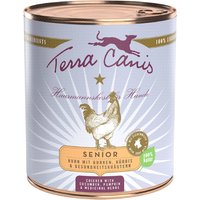 Terra Canis Senior sans céréales 6 x 800 g pour chien - poulet, concombre, potiron, herbes fraîches