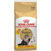 10 + 2 kg på köpet! 12 kg Royal Canin kattfoder - Persian Adult (10 kg + 2 kg på köpet!)