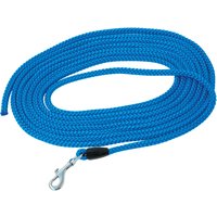 Pawz & Pepper Round spårlina, rundflätad, blå - 5 m lång, Ø 6 mm
