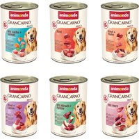 Ekonomipack: animonda GranCarno Original 12 x 400 g - Mixpack I Rejäla varianter (6 sorter)