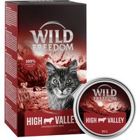 6x85g Adult High Valley bœuf, poulet Wild Freedom - Pâtée pour chat
