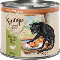 Feringa Recettes sélectionnées 6 x 200 g pour chat - romarin, côtelette d'agneau (6 x 200 g)
