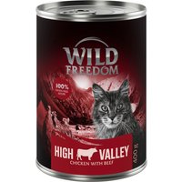 24x400g Adult Farmlands poulet au bœuf Wild Freedom - Pâtée pour chat
