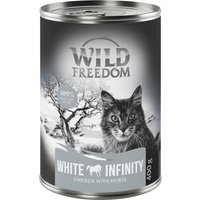Wild Freedom Adult 6 x 400 g - spannmålsfritt - White Infinity - häst & kyckling