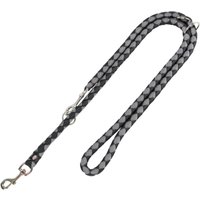 Trixie Cavo laisse d'extension, noir/graphite S-M 200cm Ø12mm chien